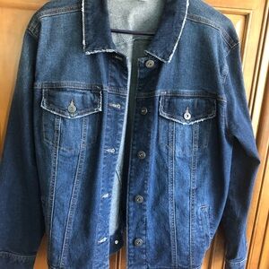 Brand Style and Co. size L . Women denim jacket. Brand new with no tag